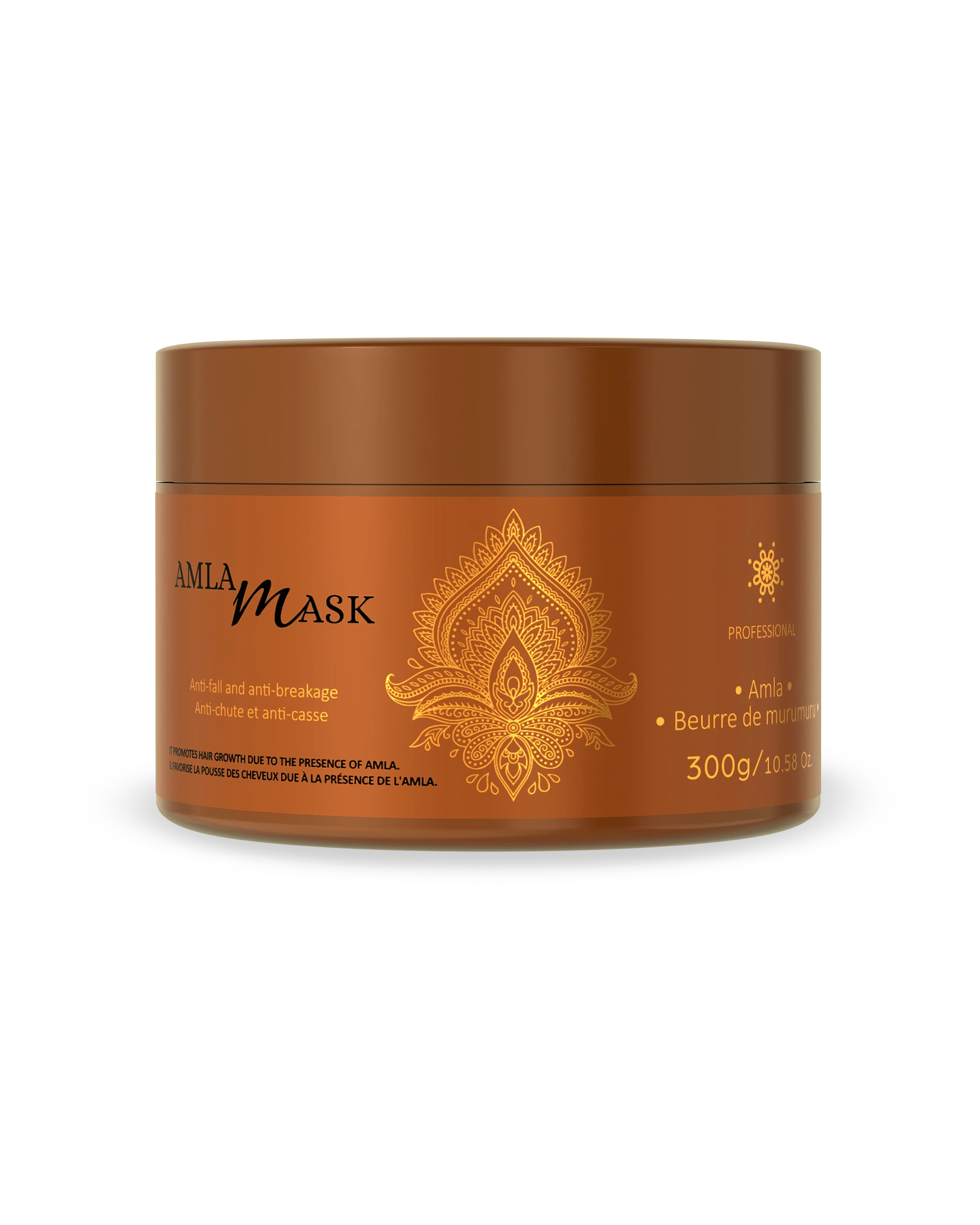 Masque Amla 300ml - Réparation et nutrition pour cheveux fins et cassants