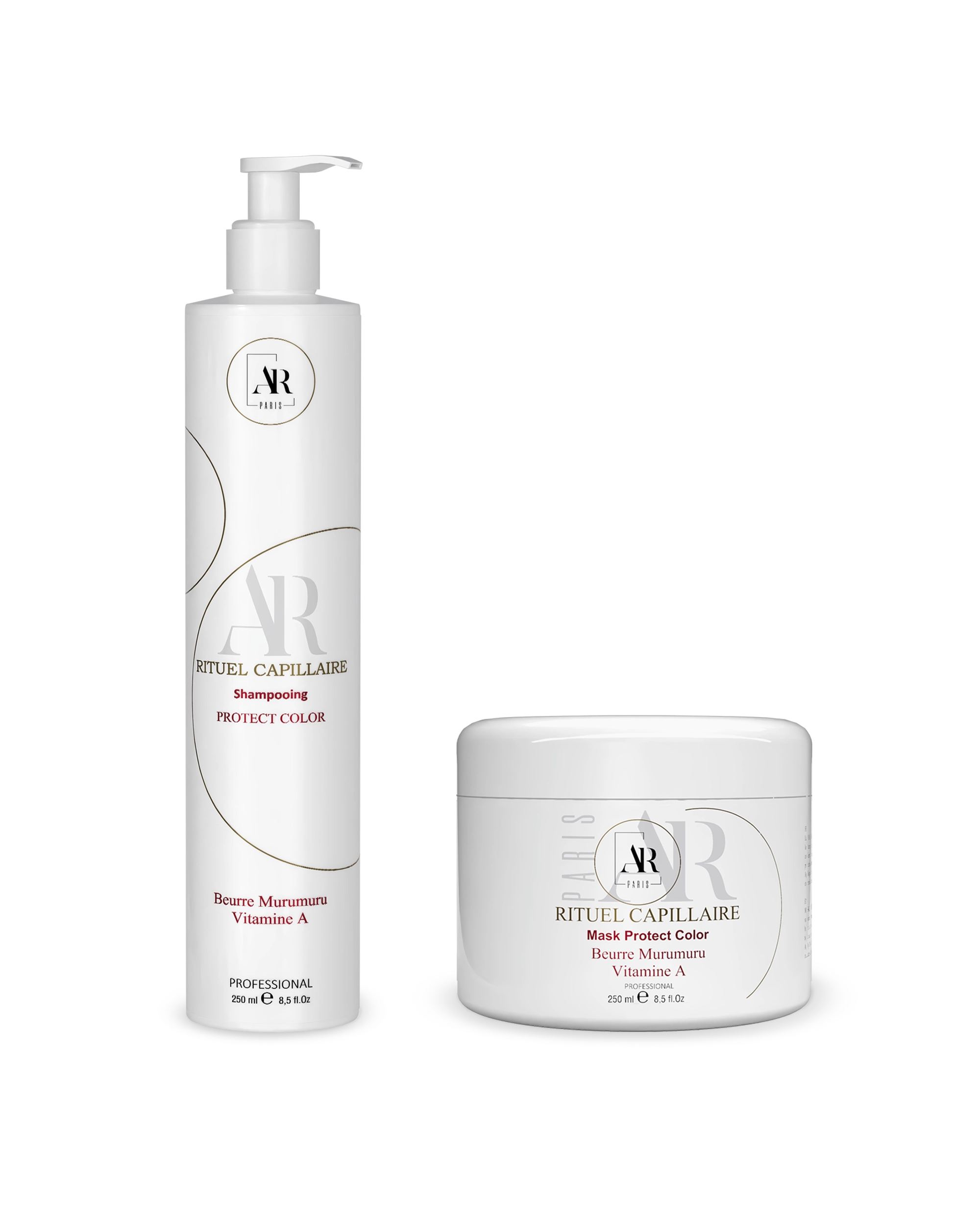 Kit Protect Color - Shampooing & Masque 250ml sans sulfate