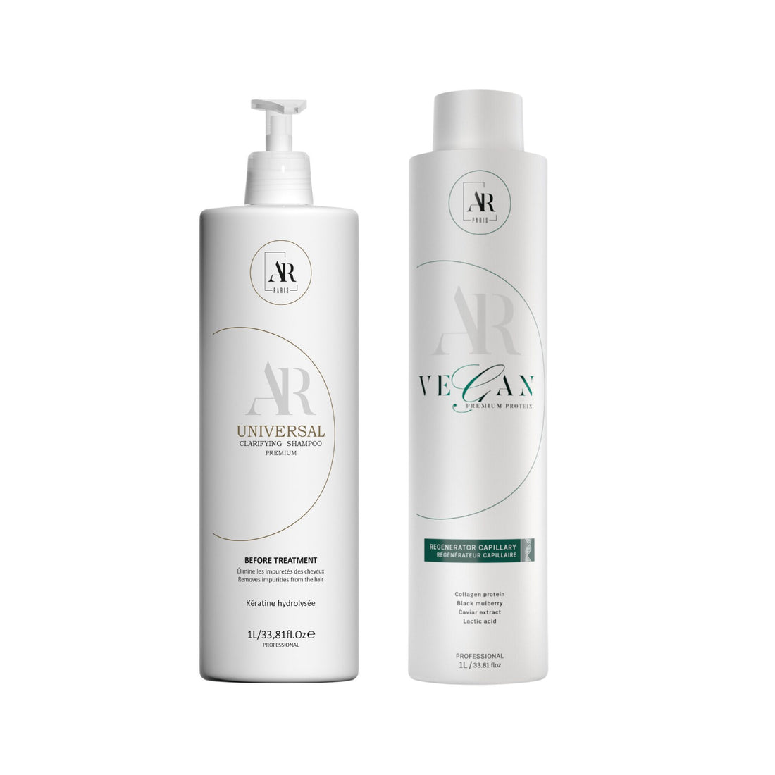 Kit Lissage VEGAN Premium Protein 2X1L