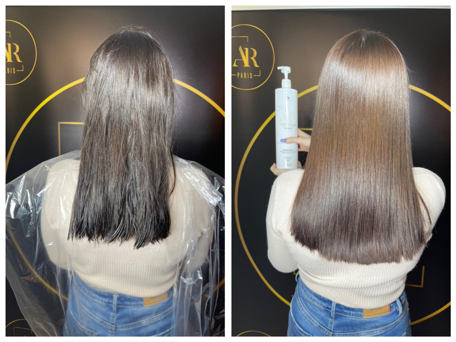 Kit Lissage Brésilien Kératine Pure &amp; Glam 2x1L