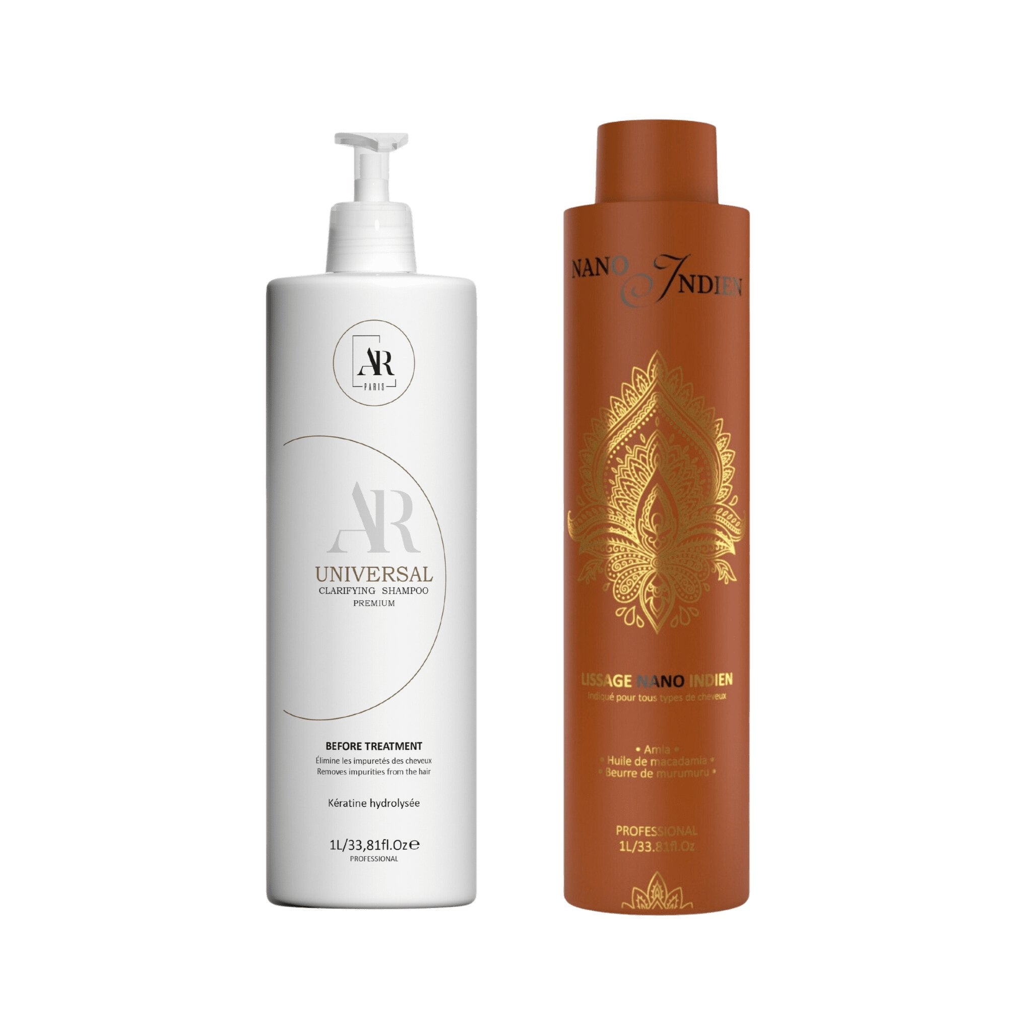 Zestaw Nano Indien 2×1L – Prostowanie Indyjskie | AR Paris