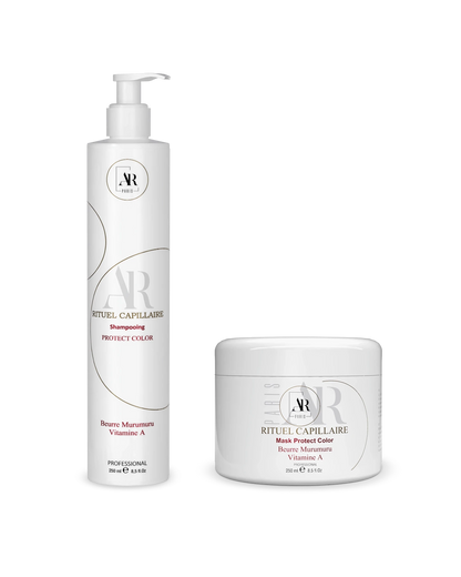 Shampooing Protect Color et Mask Protect Color AR Paris sans sulfate sans parabène soin cheveux colorés