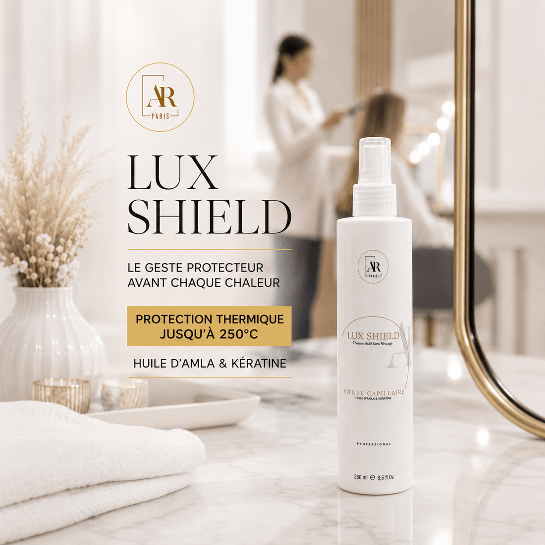 Lux Shield Soin Sans Rinçage &amp; Thermo actif 250ML | AR Paris