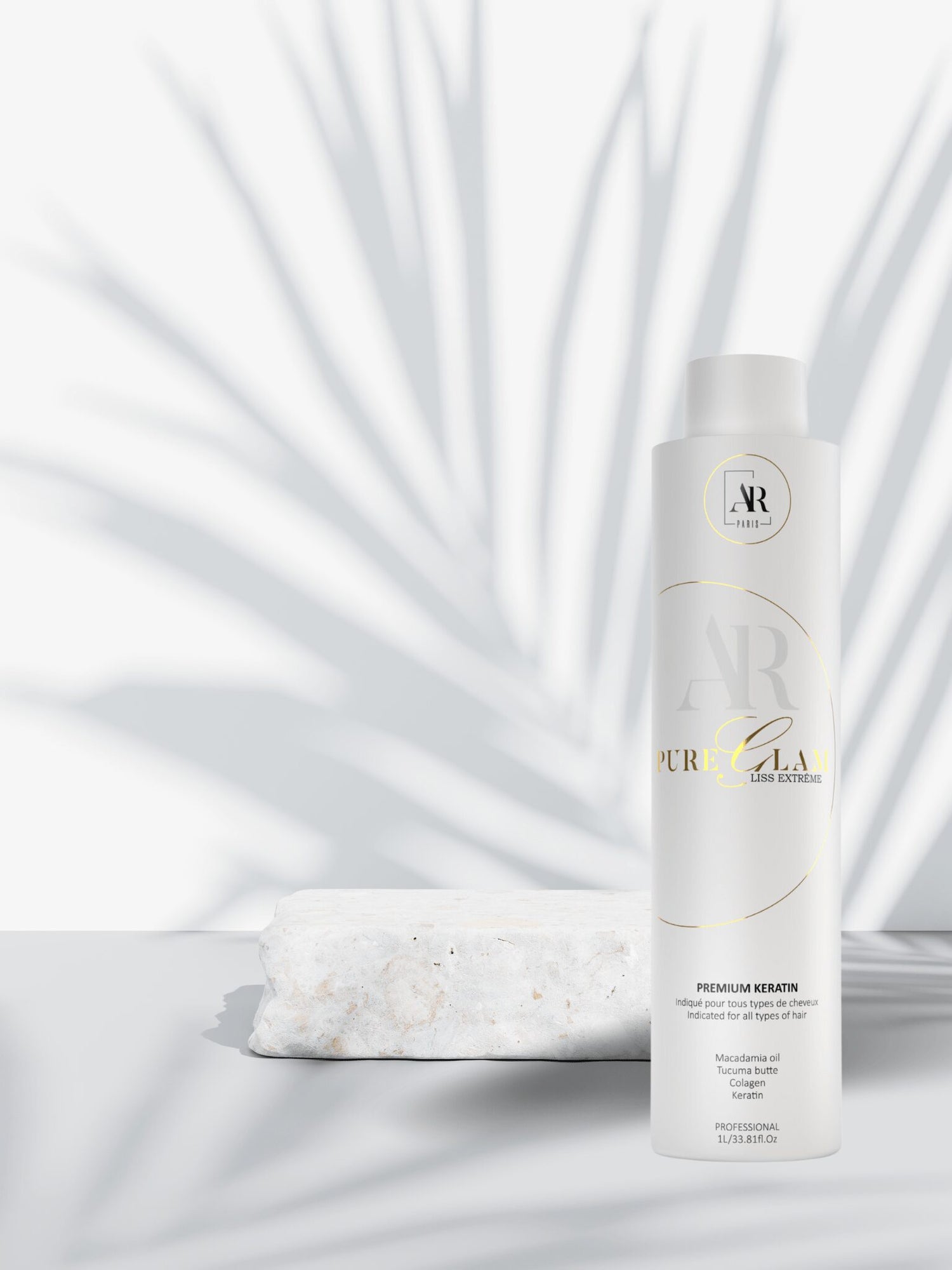 Kit Lissage Brésilien Kératine Pure &amp; Glam 2x1L