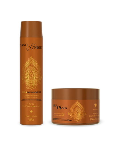 Shampoing Amla et Mask Amla AR Paris entretien du lissage Nano Indien hydratation et réparation