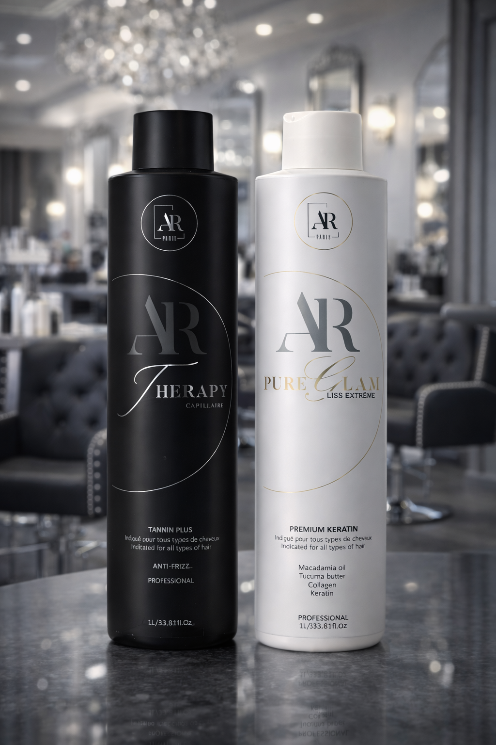 Lissage Tanin Therapy et Pure Glam Keratin AR Paris – lissages capillaires professionnels