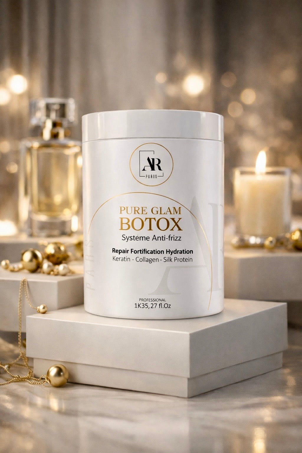 Botox capillaire professionnel AR Paris pour salons de coiffure