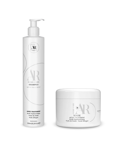 Home Care Shampoo et Mask AR Paris entretien après lissage sans sulfate sans parabène