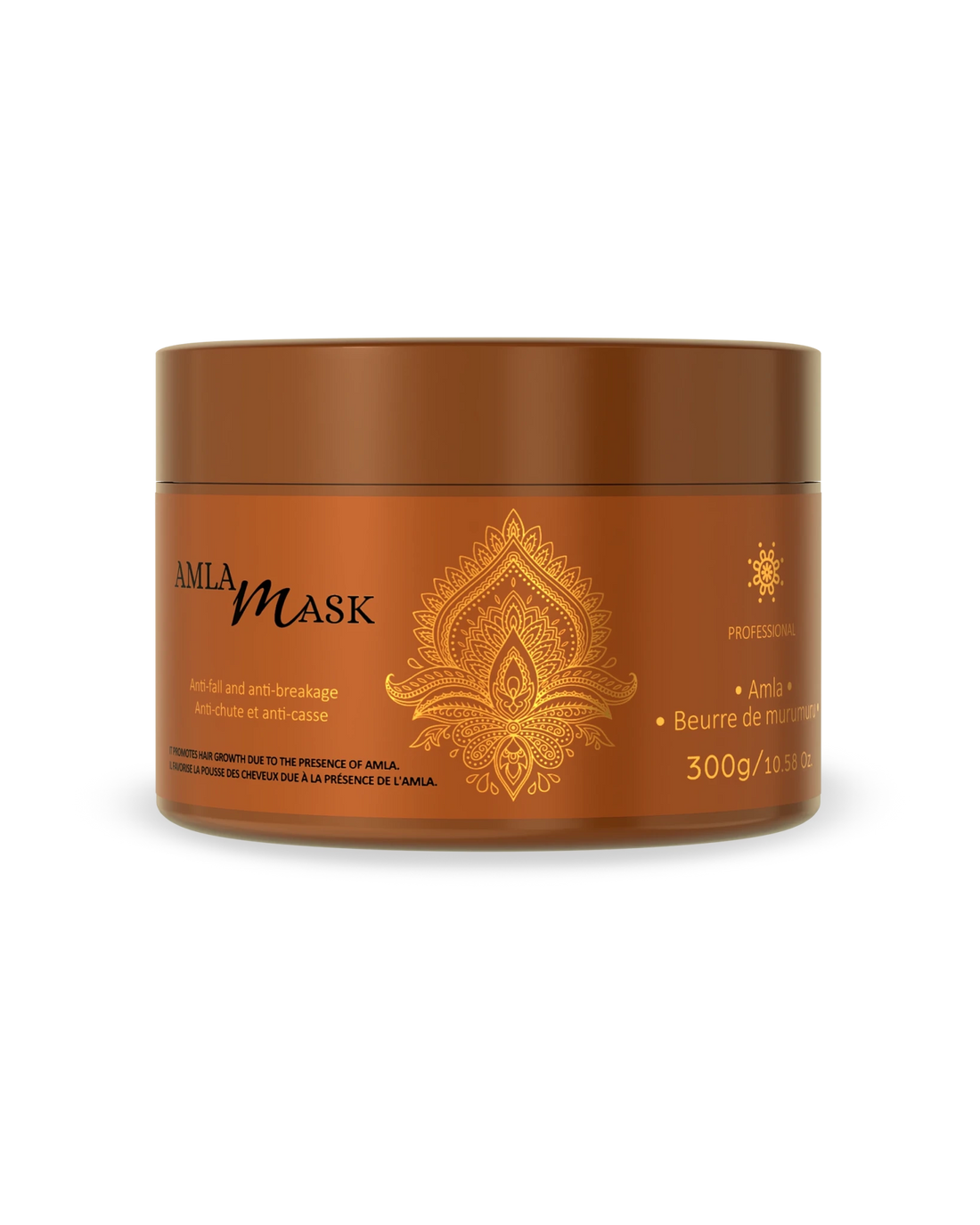 Masque Amla 300ml Anti-Chute, Soin Réparateur &amp; entretien du lissage indien