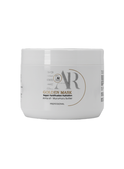 Masque Golden AR Paris sans sulfate réparation et hydratation des cheveux secs et abîmés