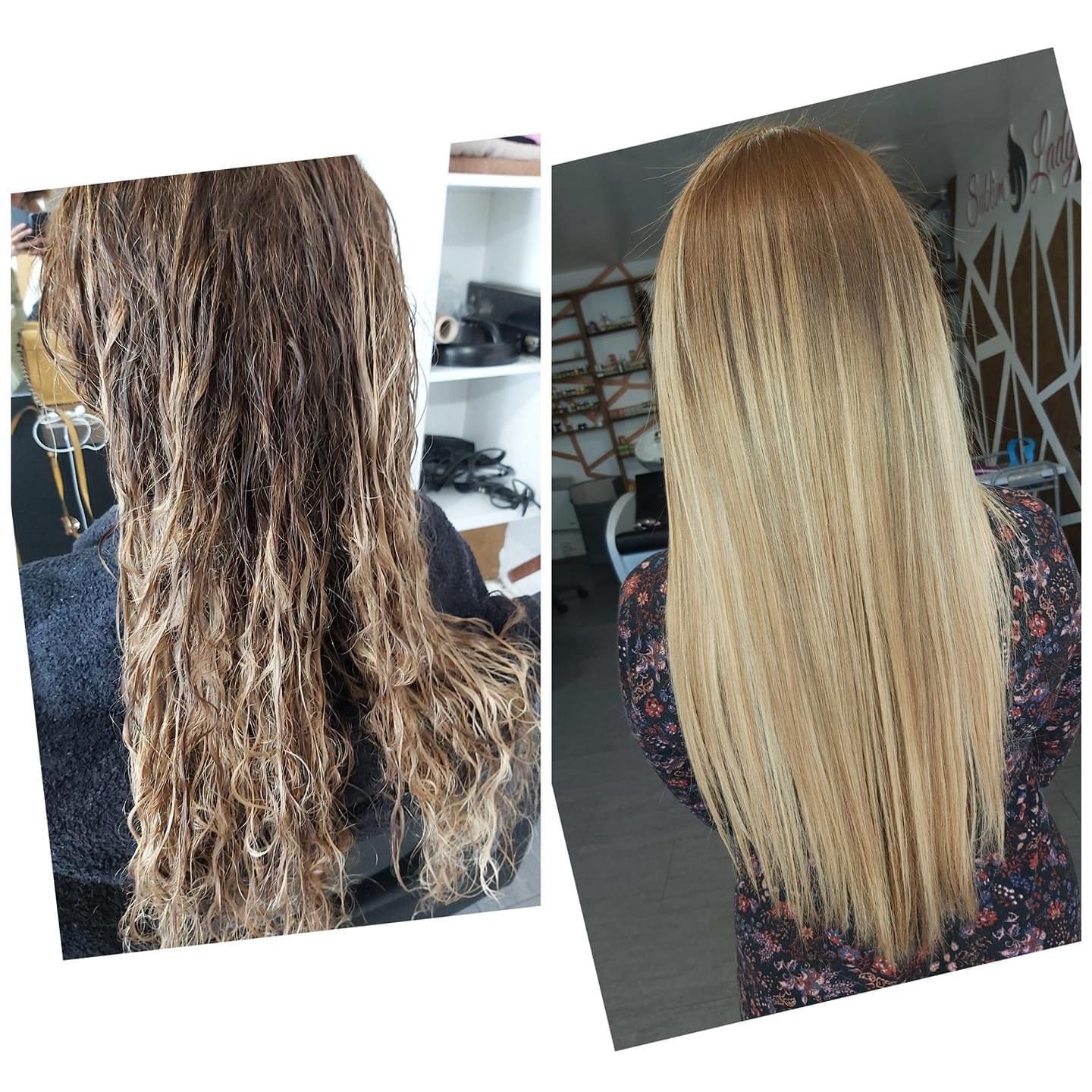 résultat botox capillaire pure glam cheveux abîmés répares brillance AR Paris