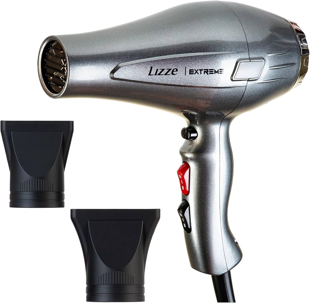 Sèche cheveux Lizze Extreme 2400W séchage rapide coiffure professionnelle