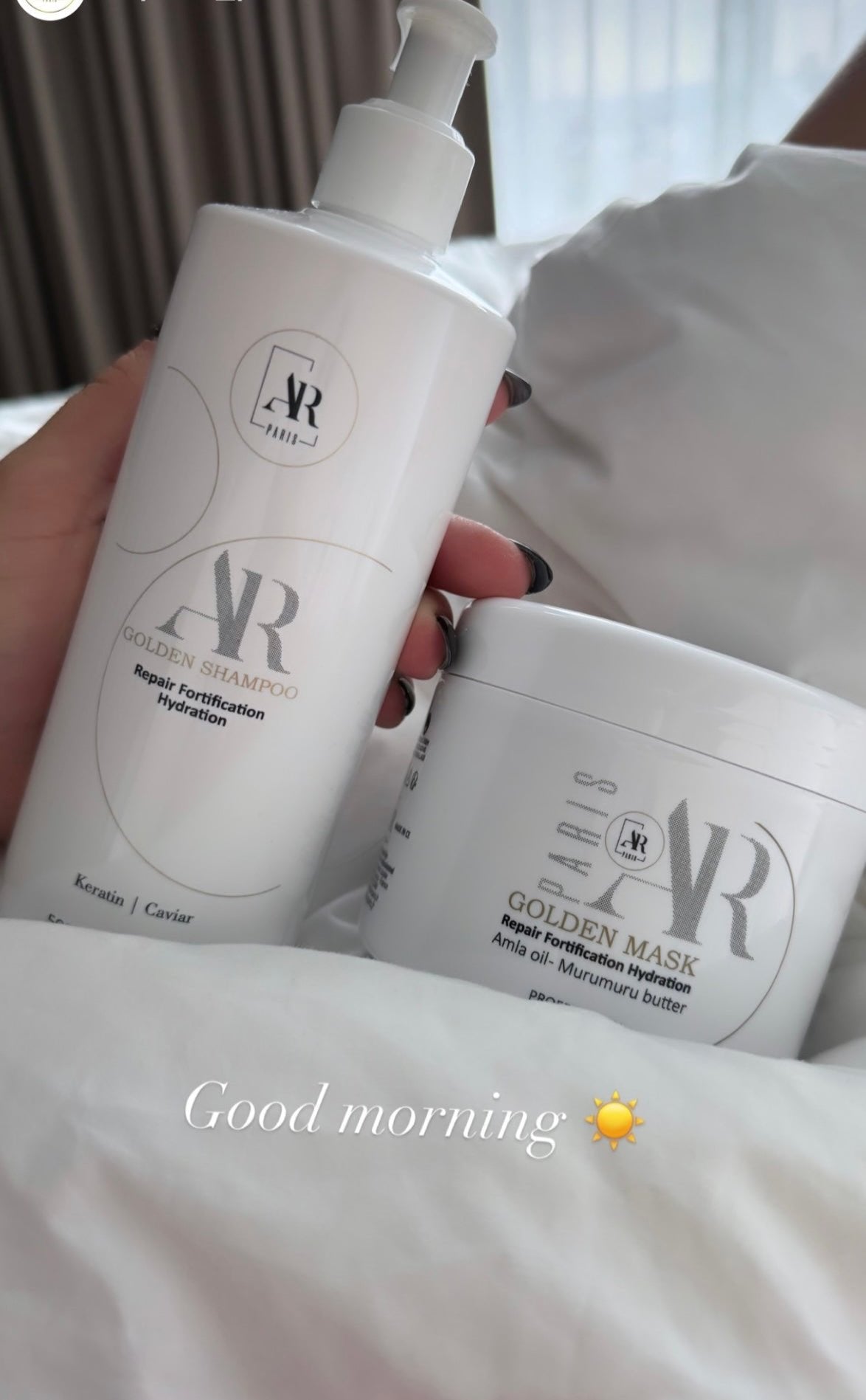 shampoing sans sulfate et masque réparation cheveux ar paris