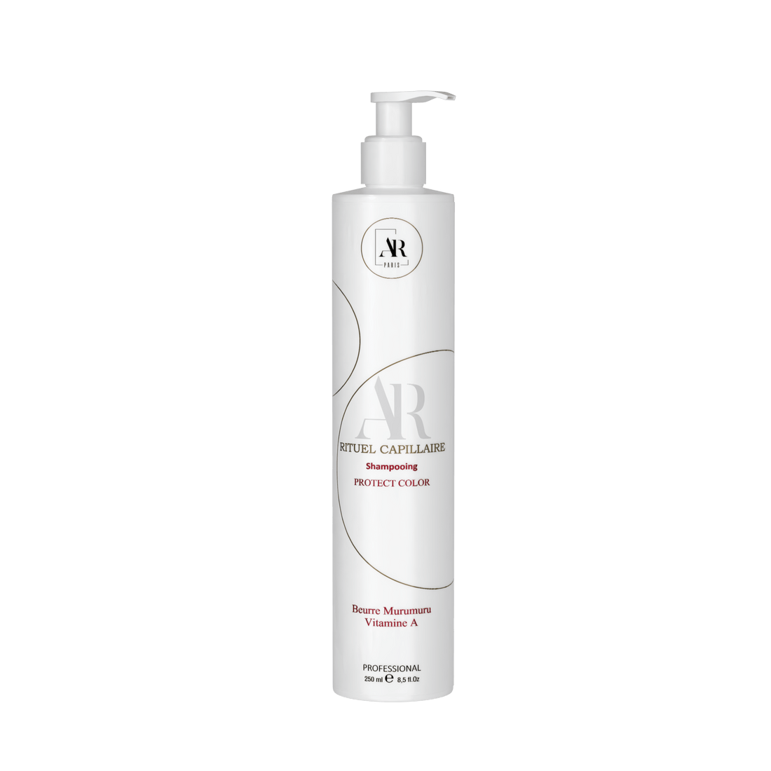 Shampoing Protect Color AR Paris sans sulfate protection de la couleur et entretien du lissage
