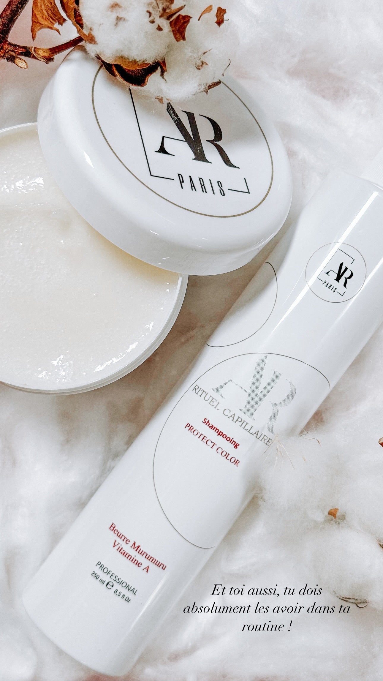 Shampoing AR Paris sans sulfate protection de la couleur et hydratation des cheveux colorés