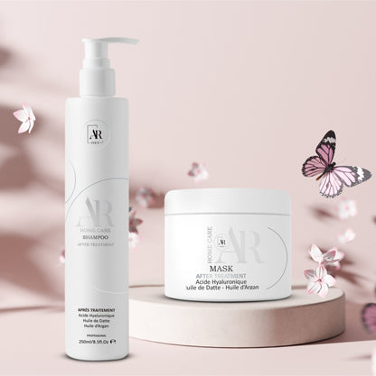 Soin capillaire AR Paris après lissage réparation et nutrition des cheveux